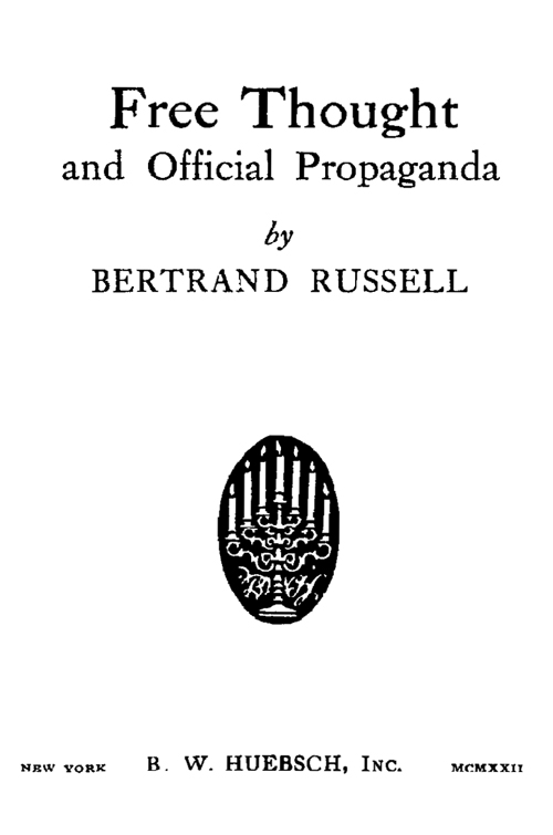 Two Books - (1. Freethought) & (2. The Papal System)